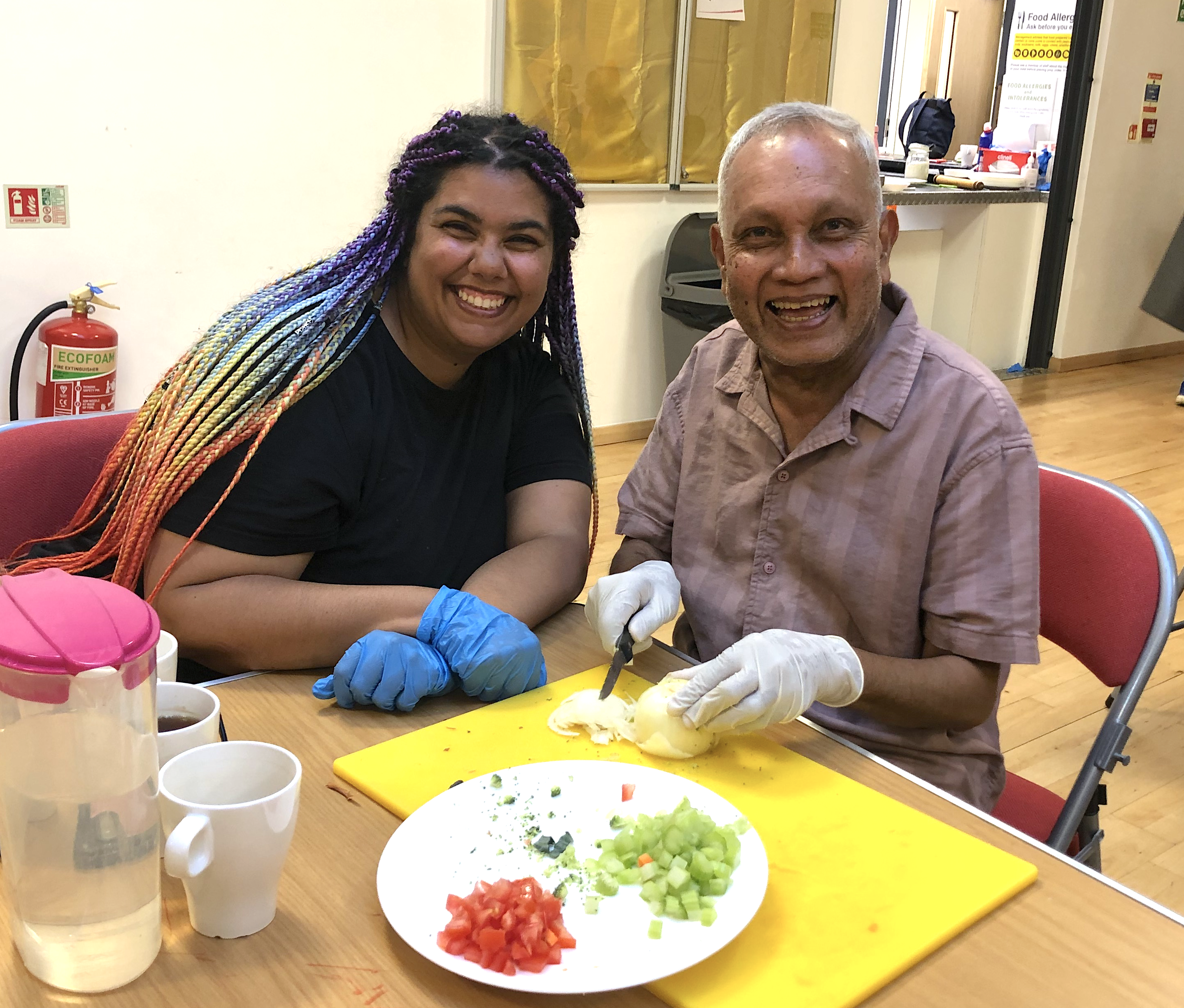 Sarath And Francesca Cook